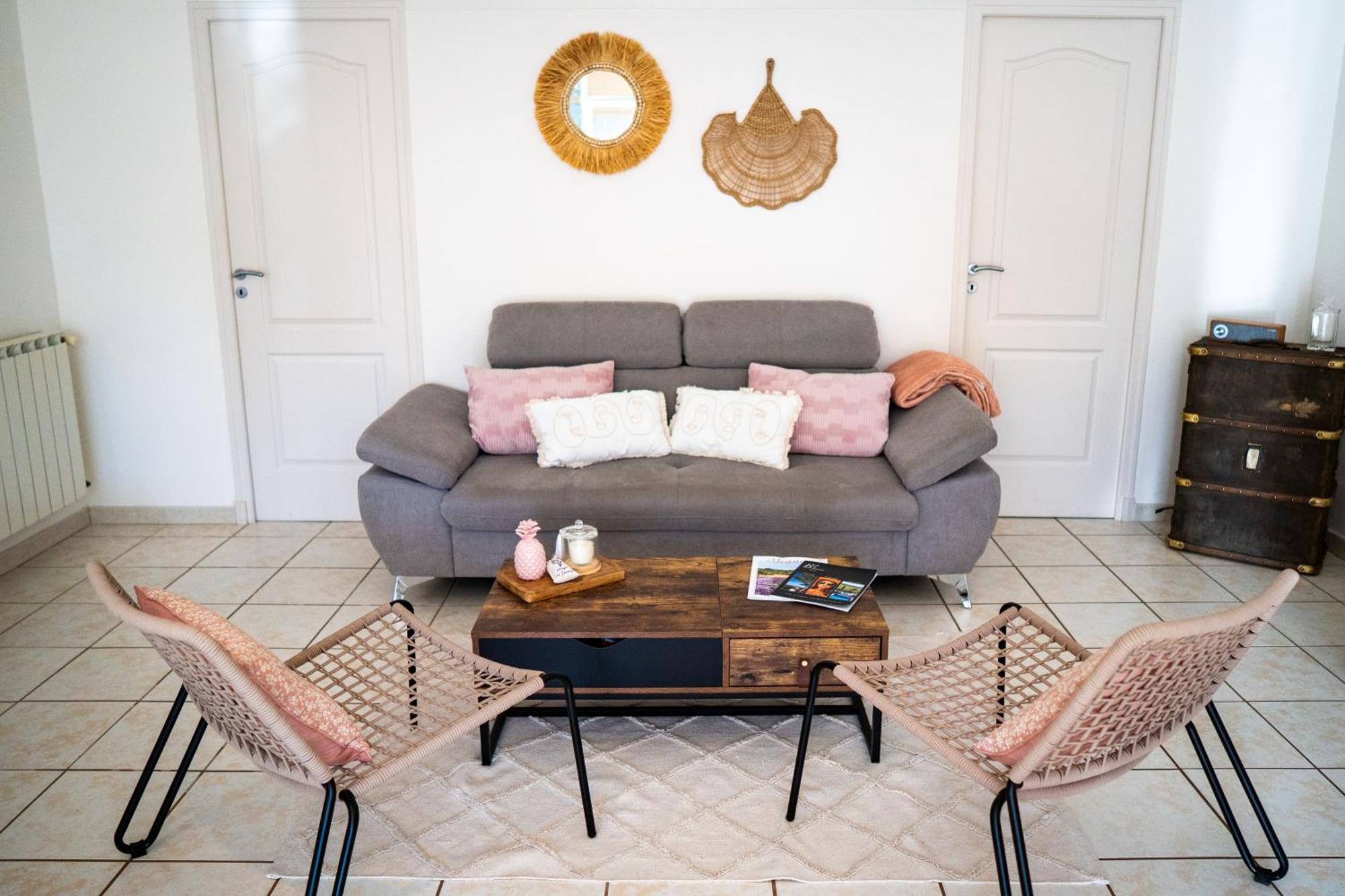 O Coeur Des Ocres Appartement Roussillon en Isere Buitenkant foto